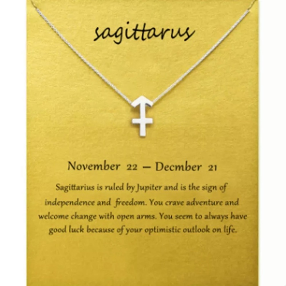 Sagittarius ♐️ Zodiac Chains Necklace